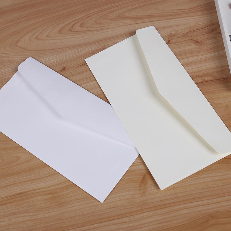 Wax Seal Letter Kit - 10 قطعة المغلفات الورقية الكلاسيكية أبيض