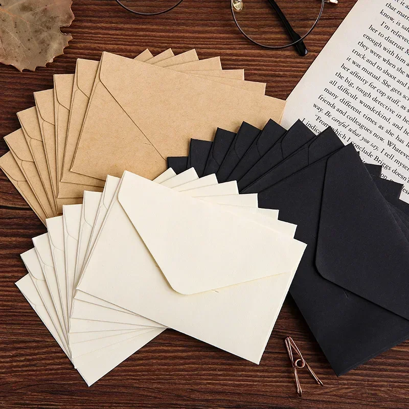 Wax Seal Letter Kit - 20/40/80 قطعة الكلاسيكية الأبيض الأسود كرافت