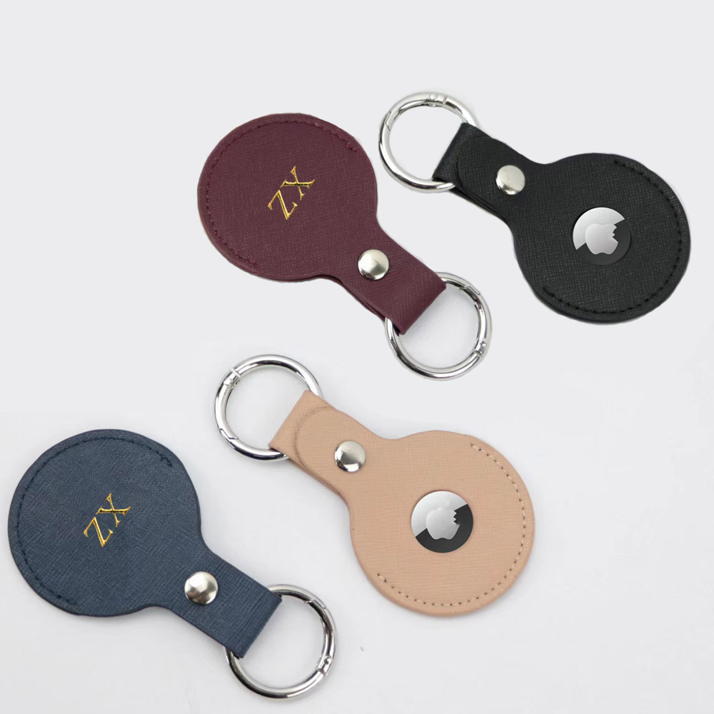 حروف أولية ذهبية مخصصة لعلامات - مراجعة Monogram Keychain Leather وسعره