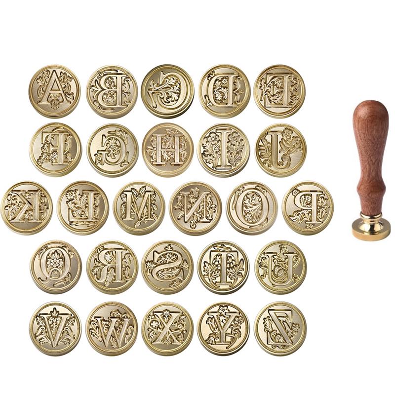 A-Z خمر مختومة ختم الشمع رئيس  - مراجعة Wax Seal Letter Kit وسعره